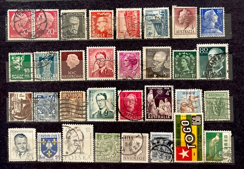 Francobolli mondiali - mondiali, 31